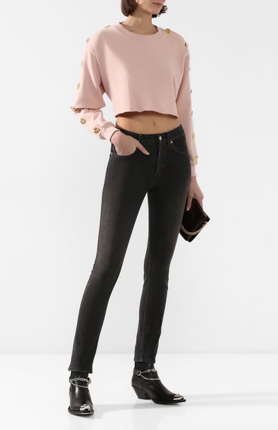 Хлопковый пуловер ALEXANDRE VAUTHIER, арт. 193T01003 0191-1004, фото 2