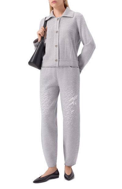 Жакет из шерсти и хлопка AND THE BRAND, арт. W26-JT031-1202-901, фото 2