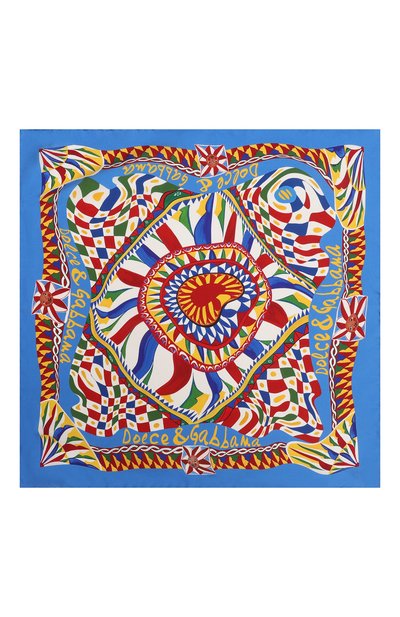 Шелковый платок DOLCE & GABBANA, арт. FN093R/GDBTQ, фото 5
