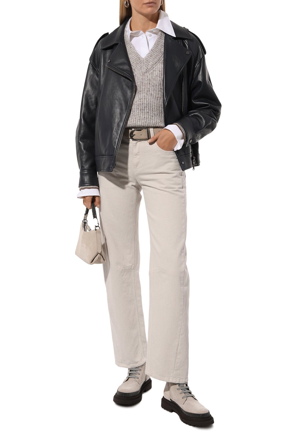 Замшевые ботинки BRUNELLO CUCINELLI, арт. MZSFG2767P, фото 2