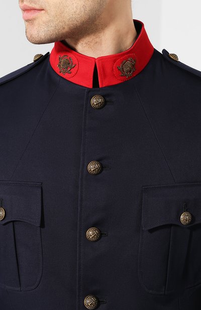 Хлопковый пиджак RALPH LAUREN, арт. 798798025, фото 5