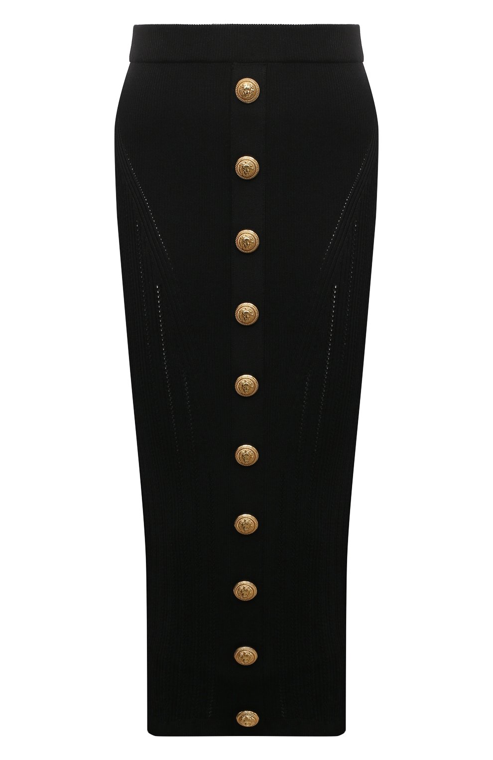 Юбка из вискозы BALMAIN, арт. AF0LD043KE18, фото 1