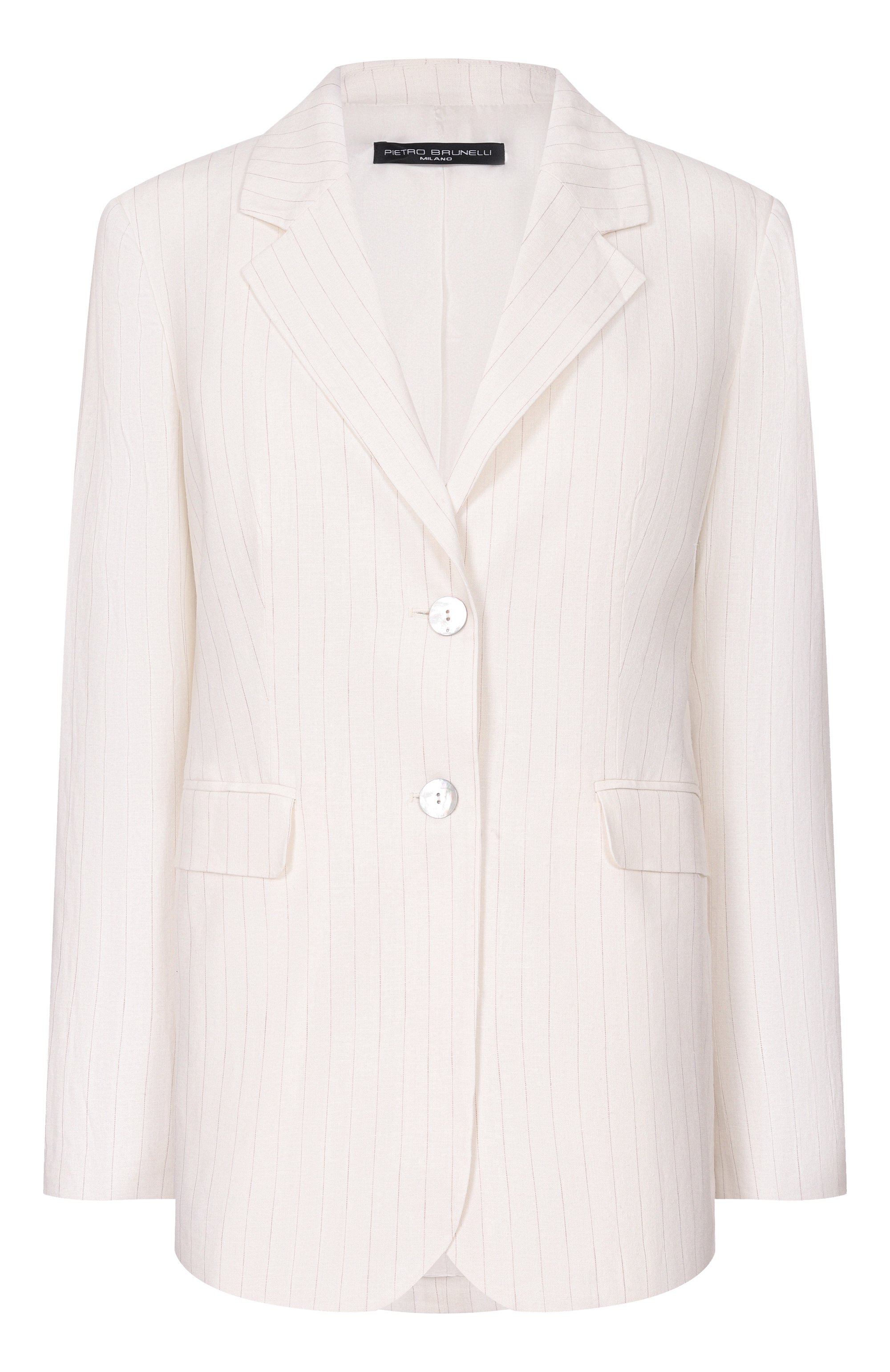Жакет из вискозы и льна PIETRO BRUNELLI, арт. CB0170/LICUBA, фото 1