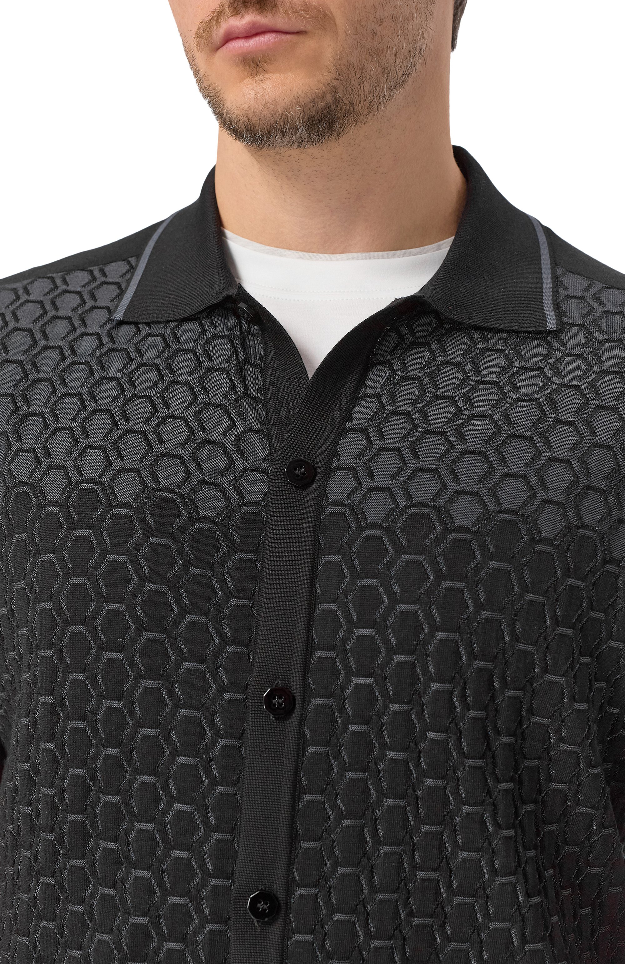 Рубашка из шелка и хлопка STEFANO RICCI, арт. K818109PAM/F26175, фото 5