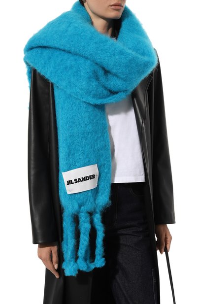 Шерстяной шарф JIL SANDER, арт. J40TE0118/J40041, фото 2