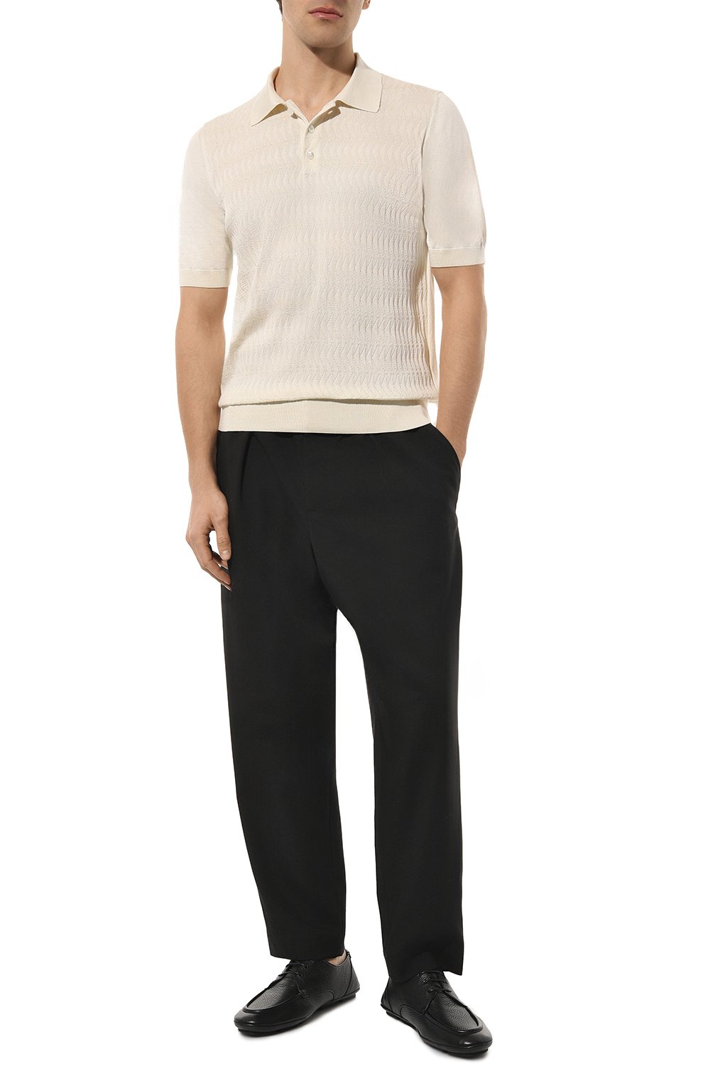 Шелковое поло ZILLI, арт. KBP002M0640VTS000, фото 2