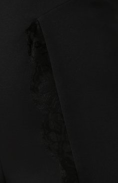 Женские шорты из смеси шерсти и шелка ALEXANDER MCQUEEN черного цвета, арт. 607335/QJAAA | Фото 5 (Длина Ж (юбки, платья, шорты): Мини; Материал внешний: Шерсть; Статус проверки: Проверена категория; Стили: Романтичный; Женское Кросс-КТ: Шорты-одежда; Материал сплава: Проставлено; Драгоценные камни: Проставлено)