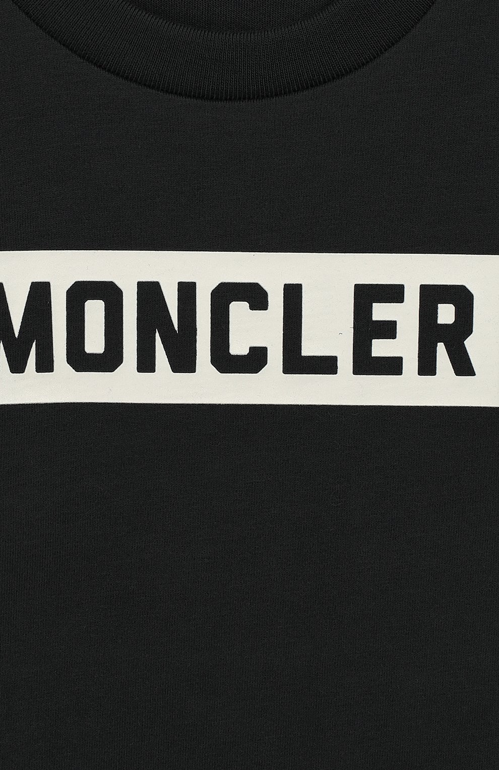 Хлопковая футболка MONCLER ENFANT, арт. E2-954-80269-50-83092/4-6A, фото 3