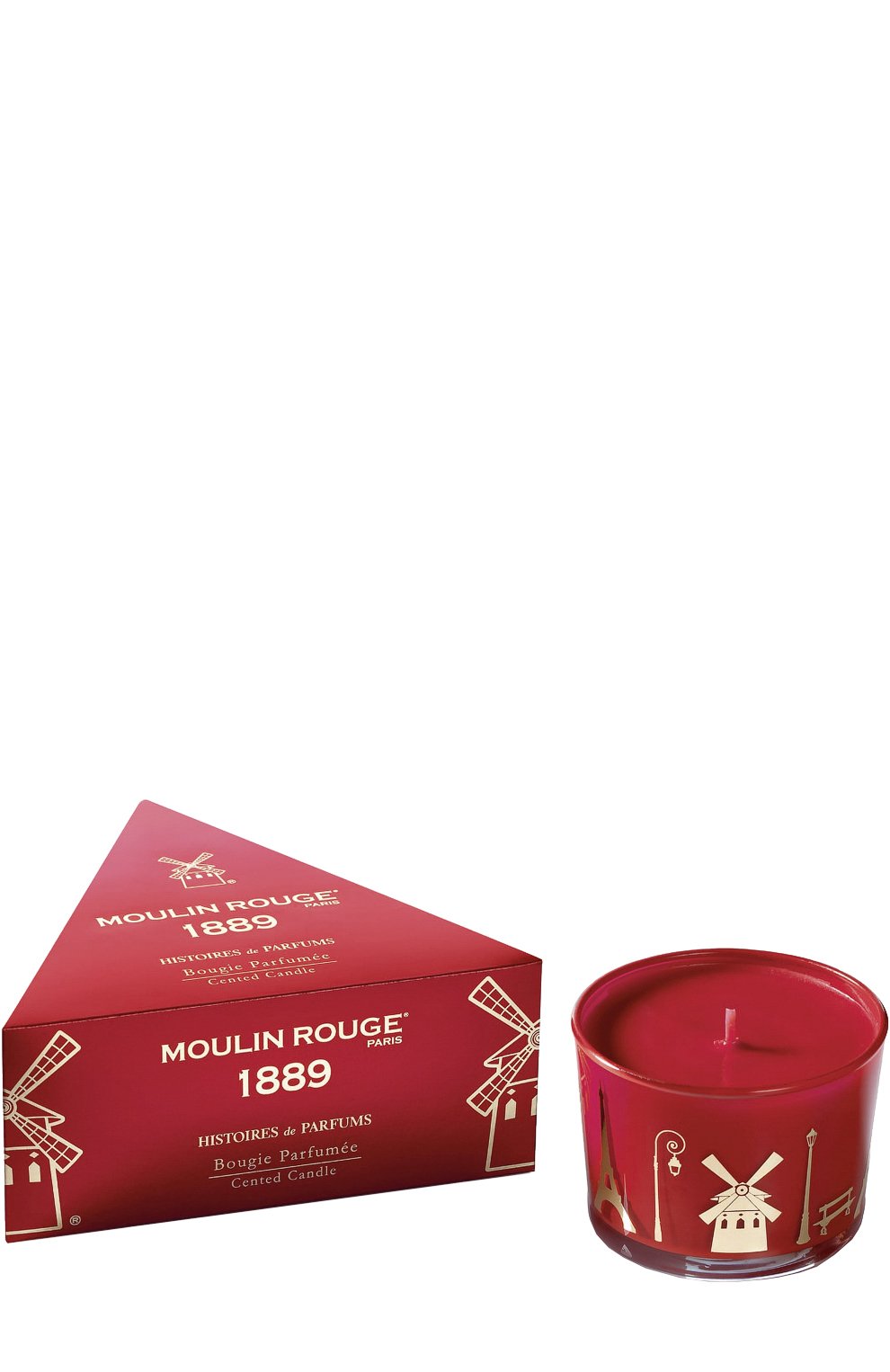 Парфюмированная свеча moulin rouge HISTOIRES DE PARFUMS бесцветного цвета по цене 2340 руб., арт. 1889CANDLE, фото 1 Парфюмированная свеча moulin rouge HISTOIRES DE PARFUMS, арт. 1889CANDLE, фото 1