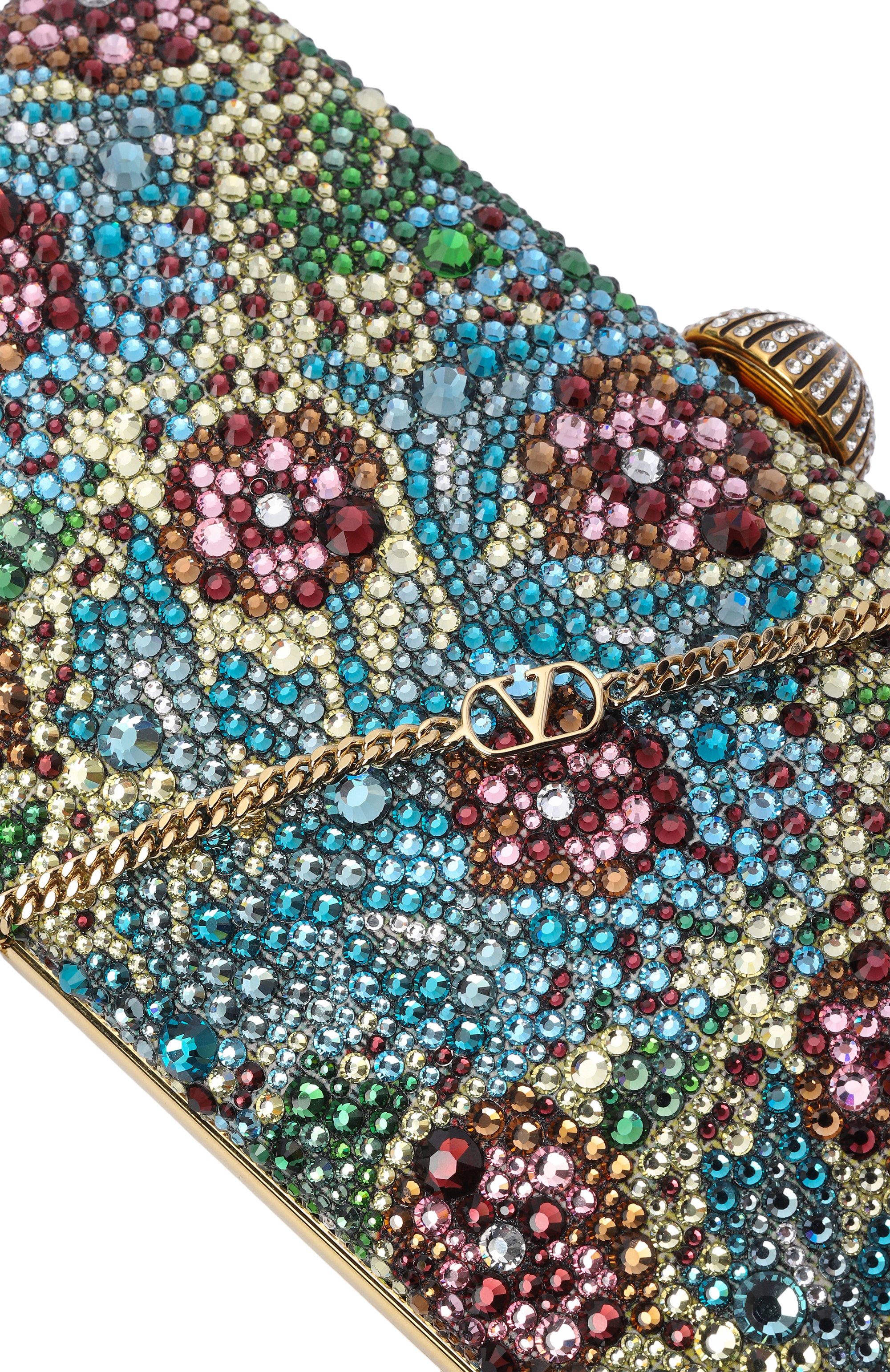 Клатч carry secrets VALENTINO разноцветного цвета по цене 582000 руб., арт. 9W2B0S02/LLE, фото 6 Клатч carry secrets VALENTINO, арт. 9W2B0S02/LLE, фото 6