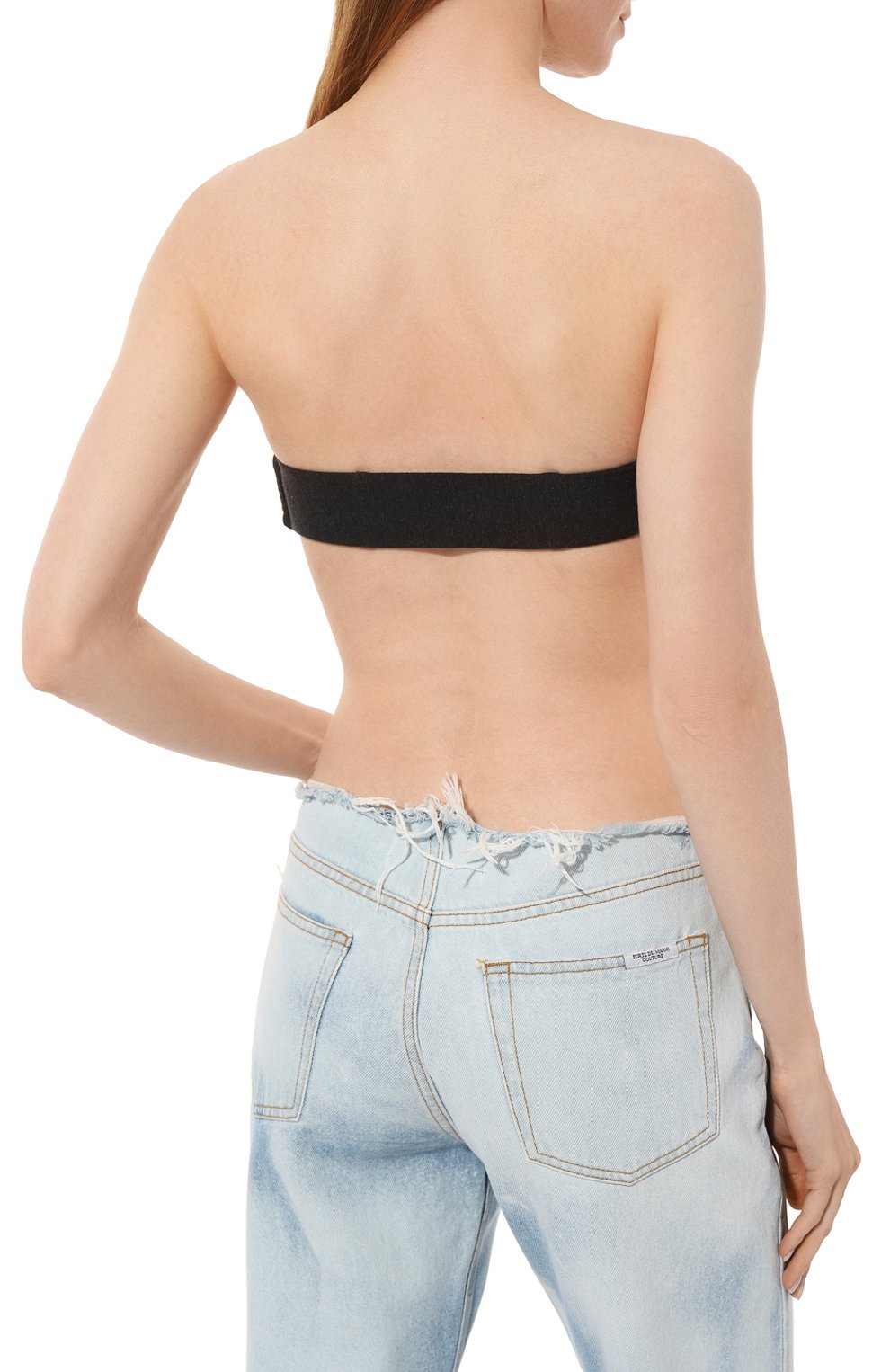 Хлопковый бра-топ BRUNELLO CUCINELLI, арт. MPT18B0130, фото 4