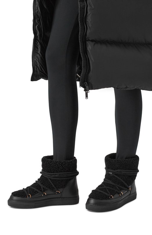 Комбинированные полусапоги Curly INUIKII 1001.003.0281 Чёрный  1001.003.0281 Фото 2