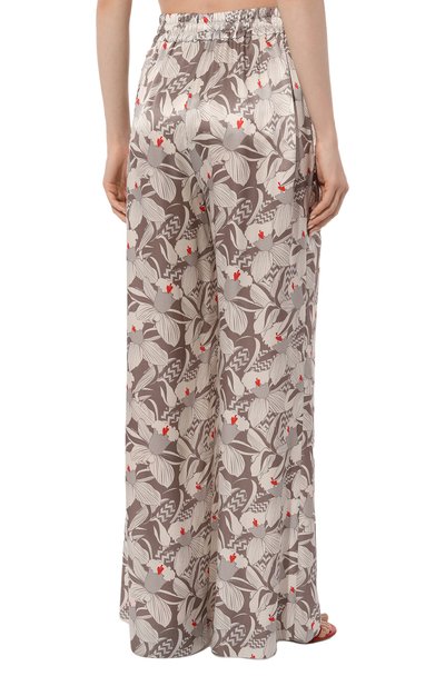 Брюки из хлопка и шелка FREEAGE бежевого цвета по цене 69080 руб., арт. WW25.PT114M.6001.130, фото 4 Брюки из хлопка и шелка FREEAGE, арт. WW25.PT114M.6001.130, фото 4