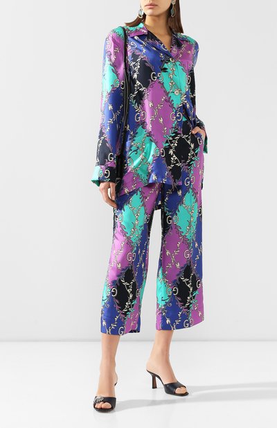 Шелковая рубашка GUCCI, арт. 609466/ZADFN, фото 2