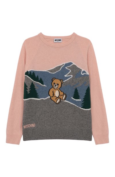 Шерстяной пуловер MOSCHINO, арт. HMW015/LHE80/10-14