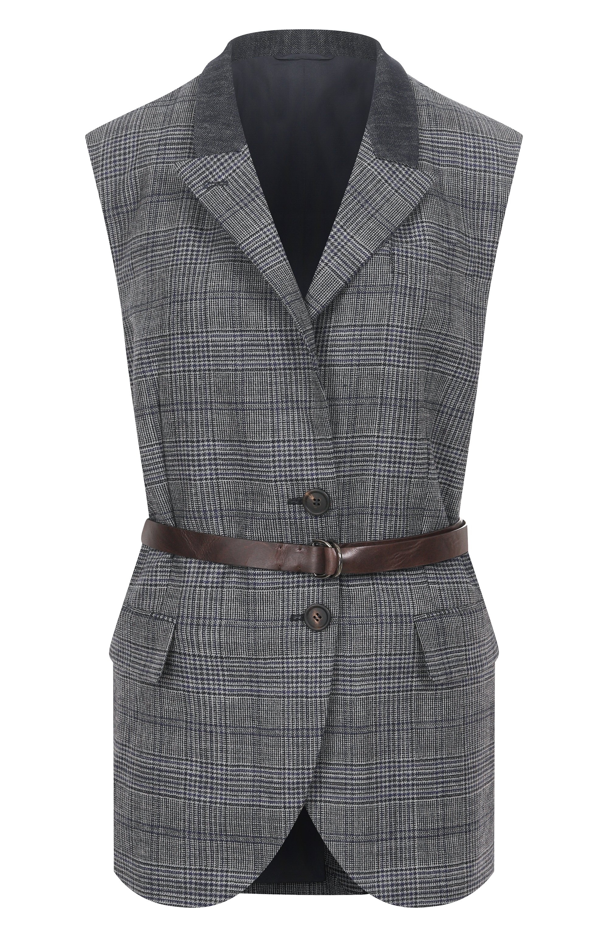 Шерстяной жилет BRUNELLO CUCINELLI, арт. MG5227499P, фото 1