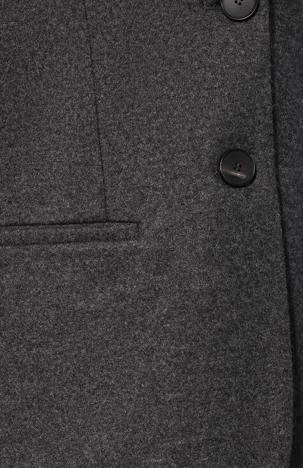 Кашемировый жакет GIORGIO ARMANI темно-серого цвета по цене 346000 руб., арт. 6GAG59/AJPRZ, фото 5 Кашемировый жакет GIORGIO ARMANI, арт. 6GAG59/AJPRZ, фото 5