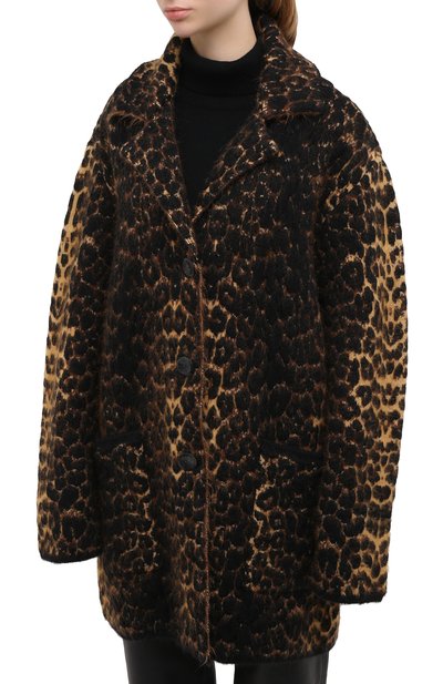Шерстяное пальто SAINT LAURENT, арт. 633418/YARC2, фото 4