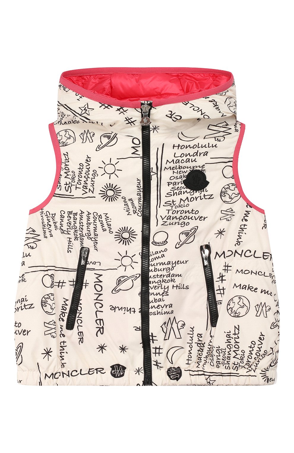 Пуховый жилет MONCLER, арт. F1-954-1A521-10-539T9/12-14A, фото 1