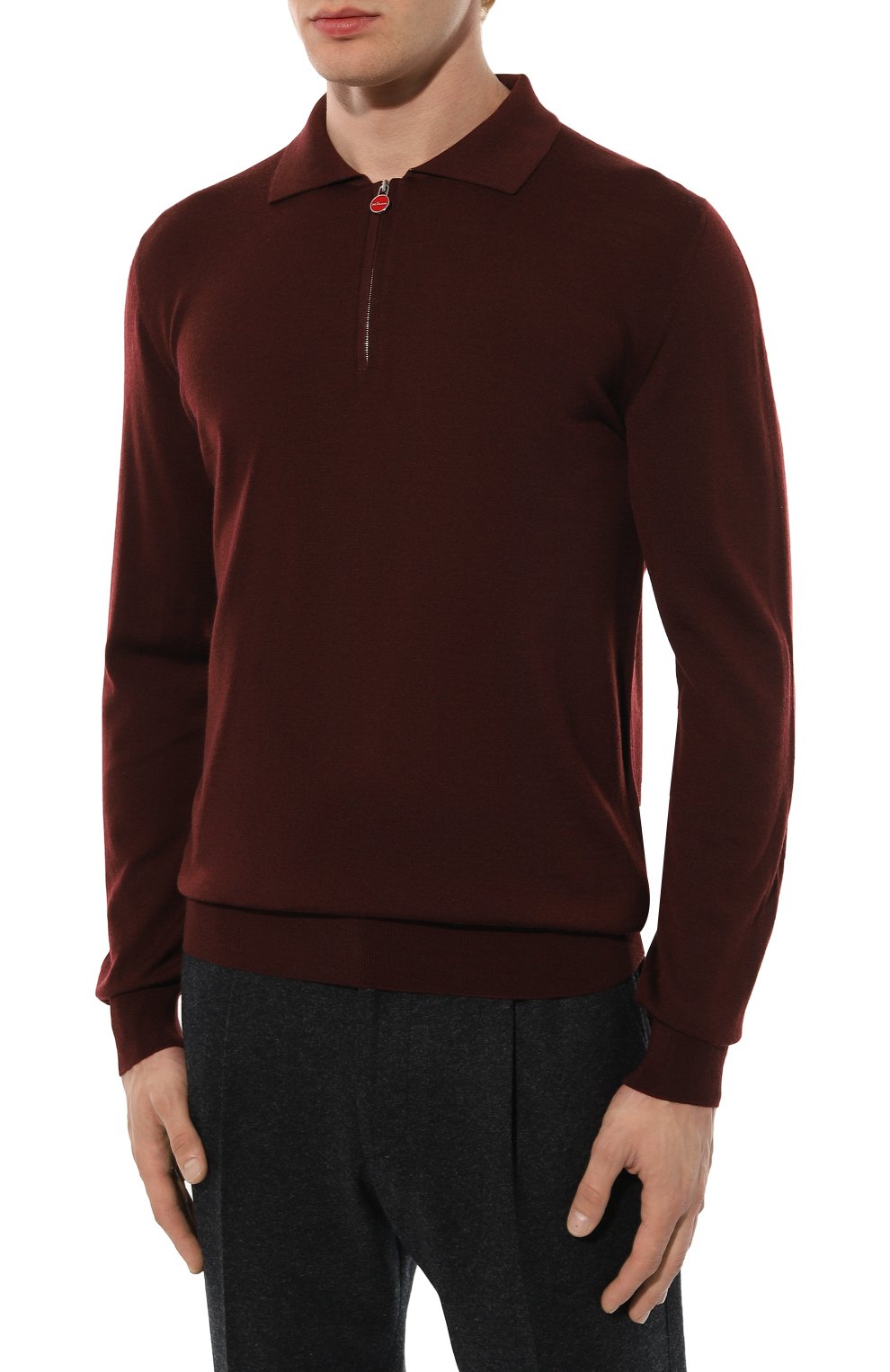 Шерстяное поло KITON, арт. UK1494, фото 3