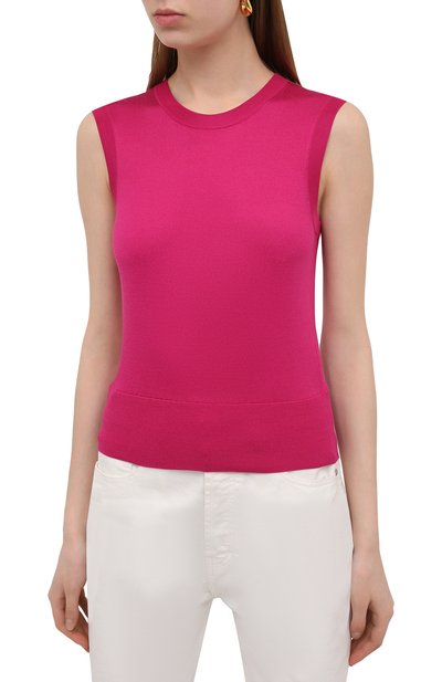 Шелковый топ DOLCE & GABBANA, арт. FXC95T/JAS0P, фото 3