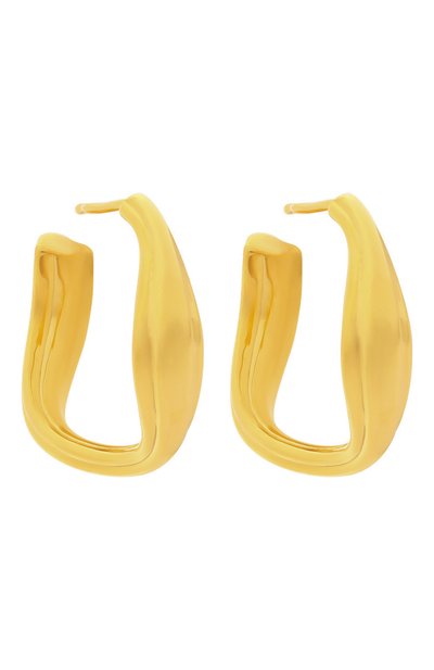 Серьги BONVO золотого цвета по цене 22700 руб., арт. WABI H00P, фото 3 Серьги BONVO, арт. WABI H00P, фото 3