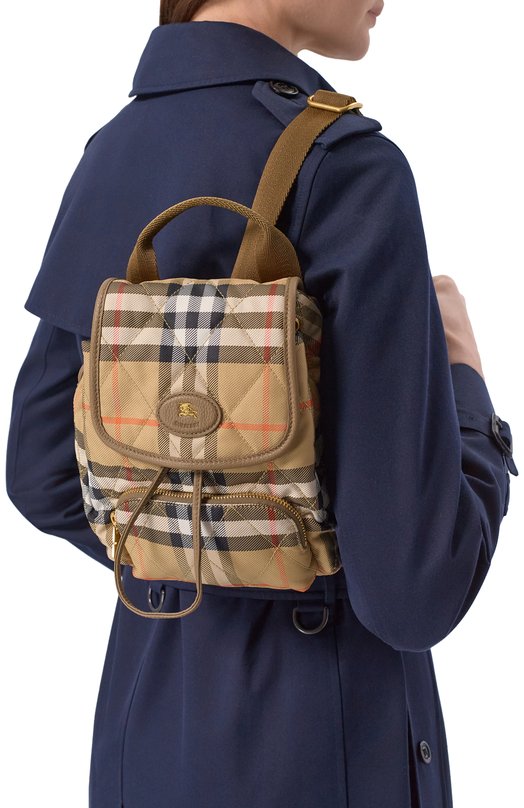 Рюкзак Horseshoe mini Burberry 8118909 Бежевый  8118909 Фото 2