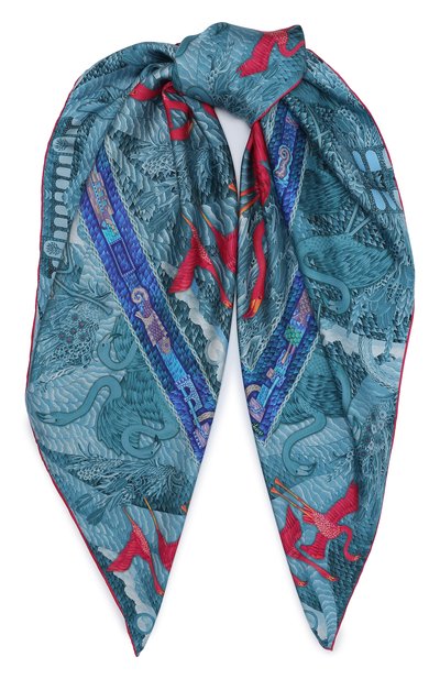 Шелковый платок flamingo ice KIRILL OVCHINNIKOV, арт. 135\Fi, фото 1