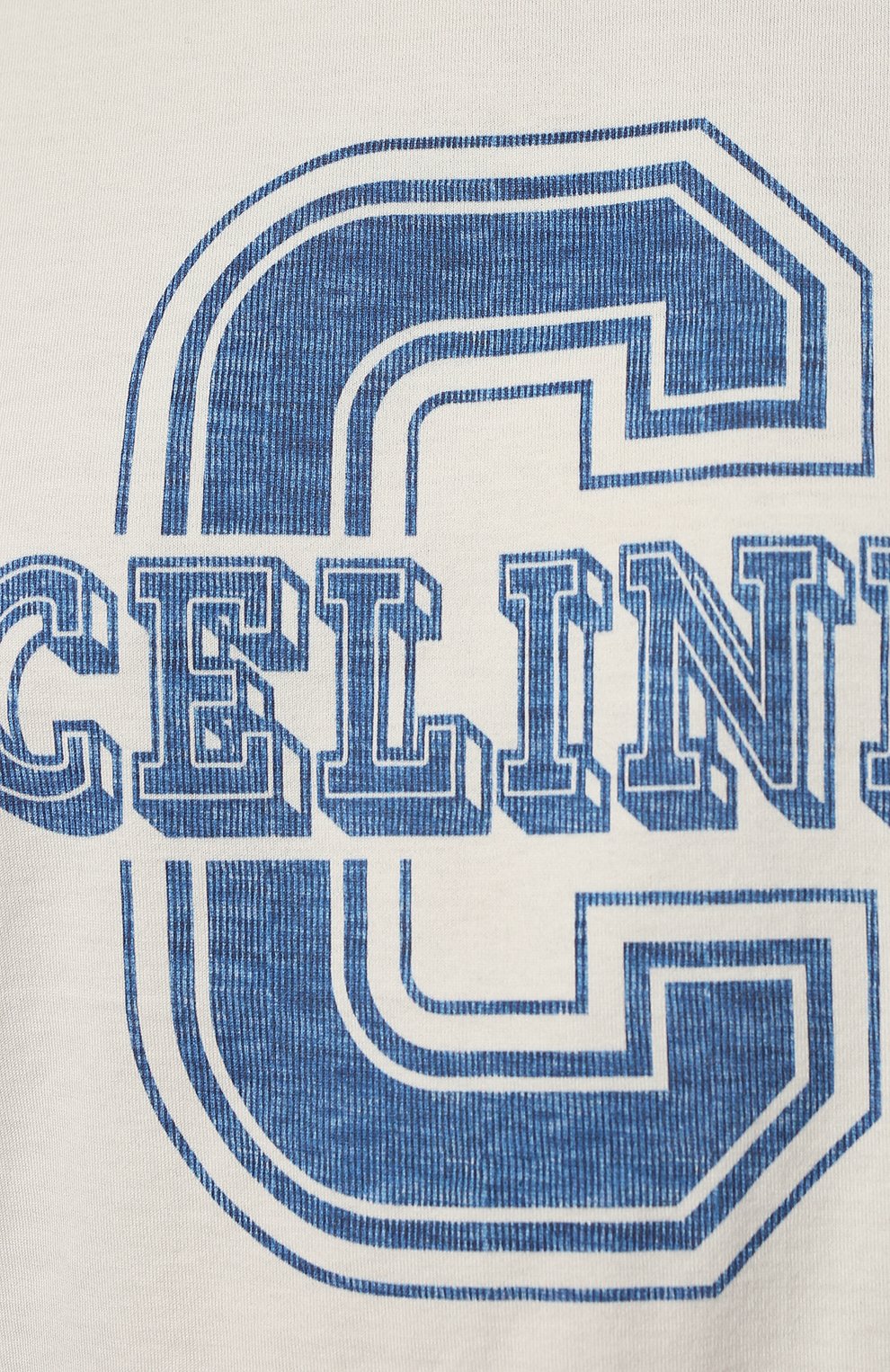 Хлопковая футболка CELINE, арт. 2X897671Q, фото 5