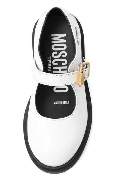 Кожаные туфли MOSCHINO, арт. 81943/VAR2/28-35, фото 4