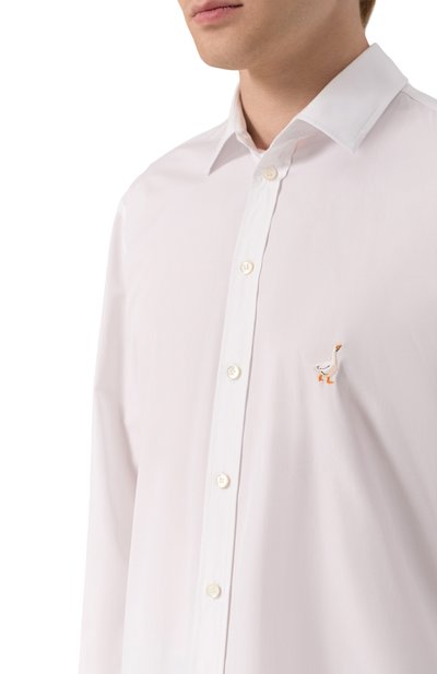 Хлопковая рубашка MOSCHINO, арт. J0223/5235, фото 5