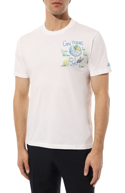 Хлопковая футболка MC2 SAINT BARTH, арт. STBM/TSHIRT MAN/00421D, фото 3