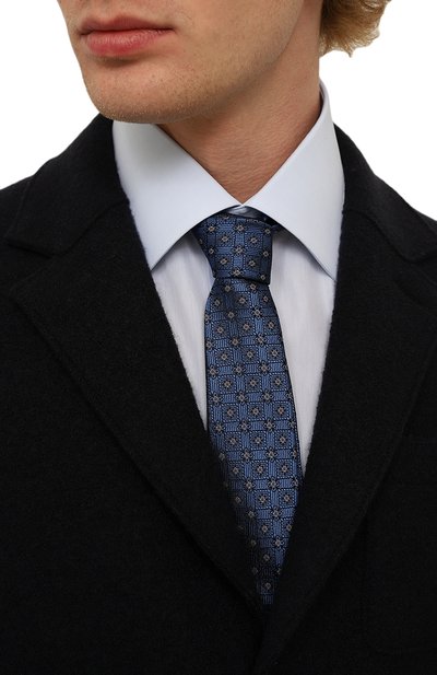 Шелковый галстук CANALI, ар т. 18/HJ03854, фото 2