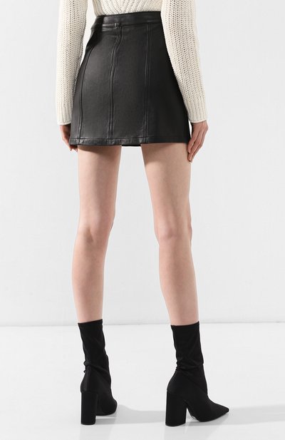 Кожаная мини-юбка RAG AND BONE, арт. W292B09L9, фото 4