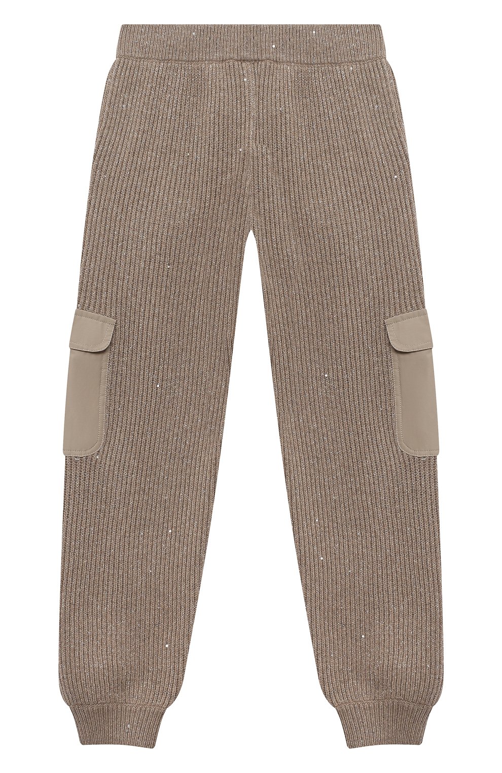 Брюки из кашемира и шерсти BRUNELLO CUCINELLI, арт. BBMMBD024C, фото 2