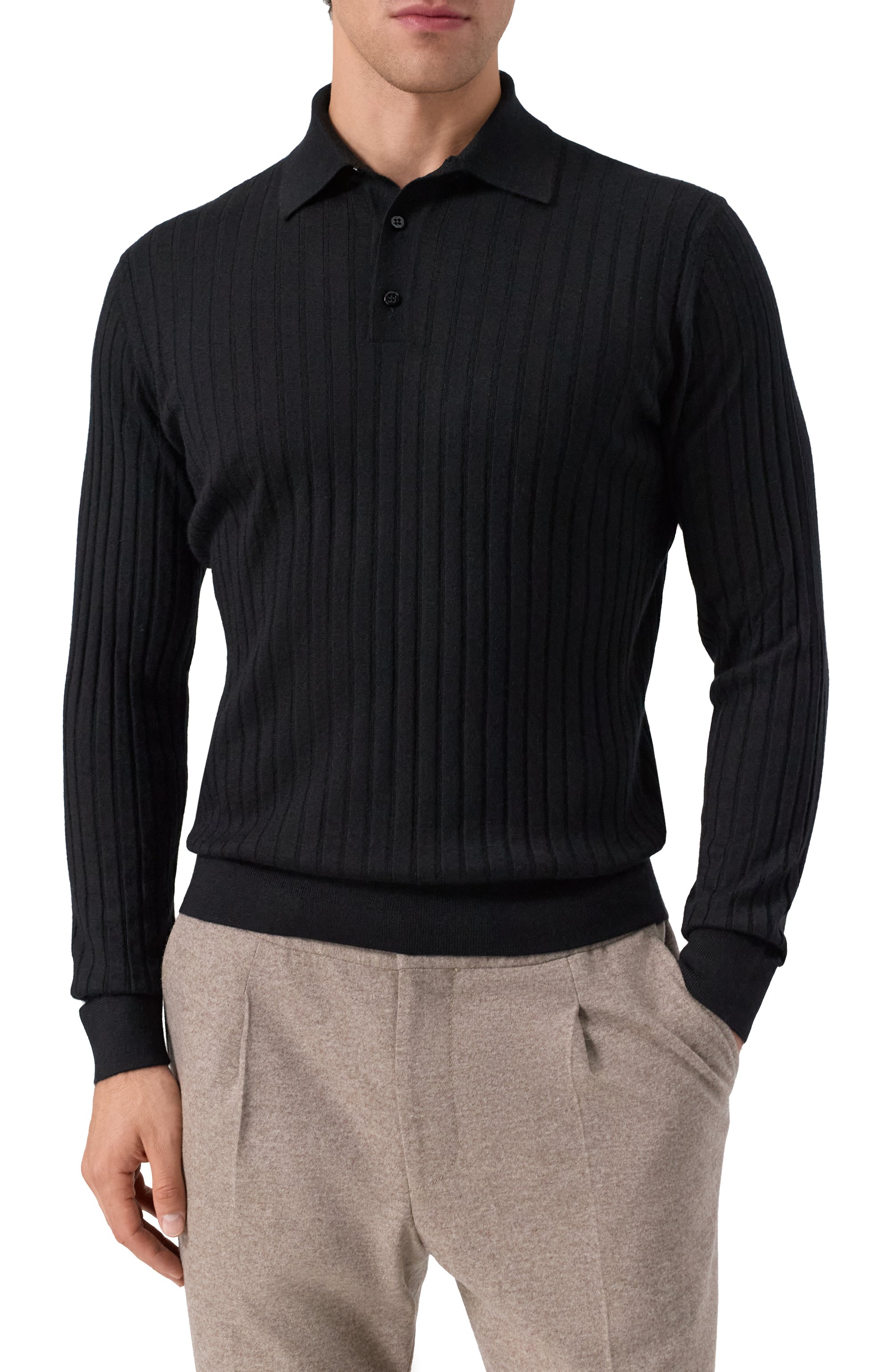 Поло из кашемира и шелка STEFANO RICCI, а�рт. K606585P03/R25301, фото 3