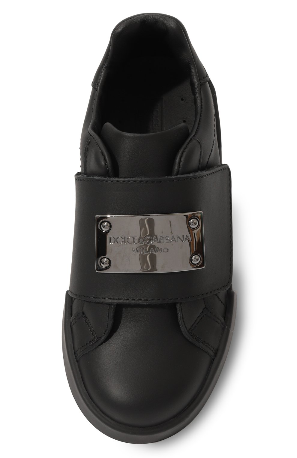 Кожаные кеды DOLCE & GABBANA, арт. DA5156/A3444/29-36, фото 4