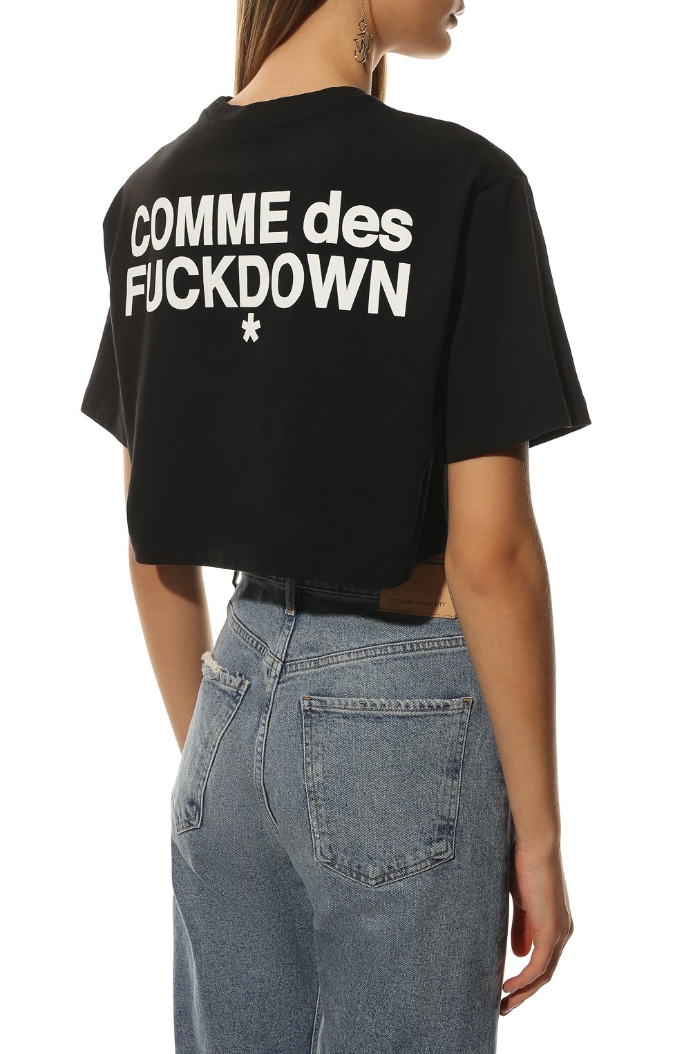 Хлопковая футболка COMME DES FUCKDOWN, арт. CDFD1705STMM, фото 4