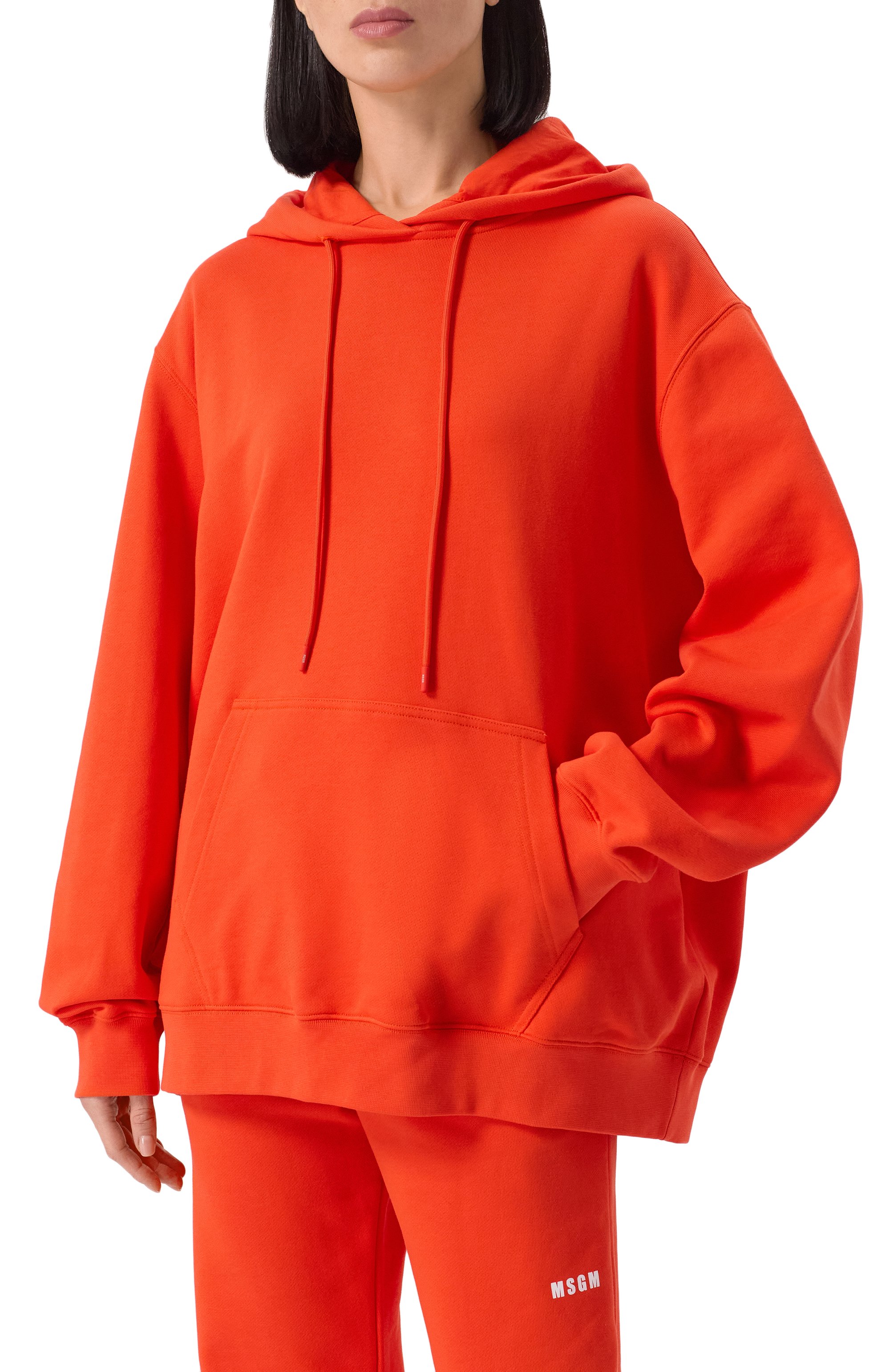 Хлопковое худи MSGM, арт. 3841MDM535/257000, фото 3