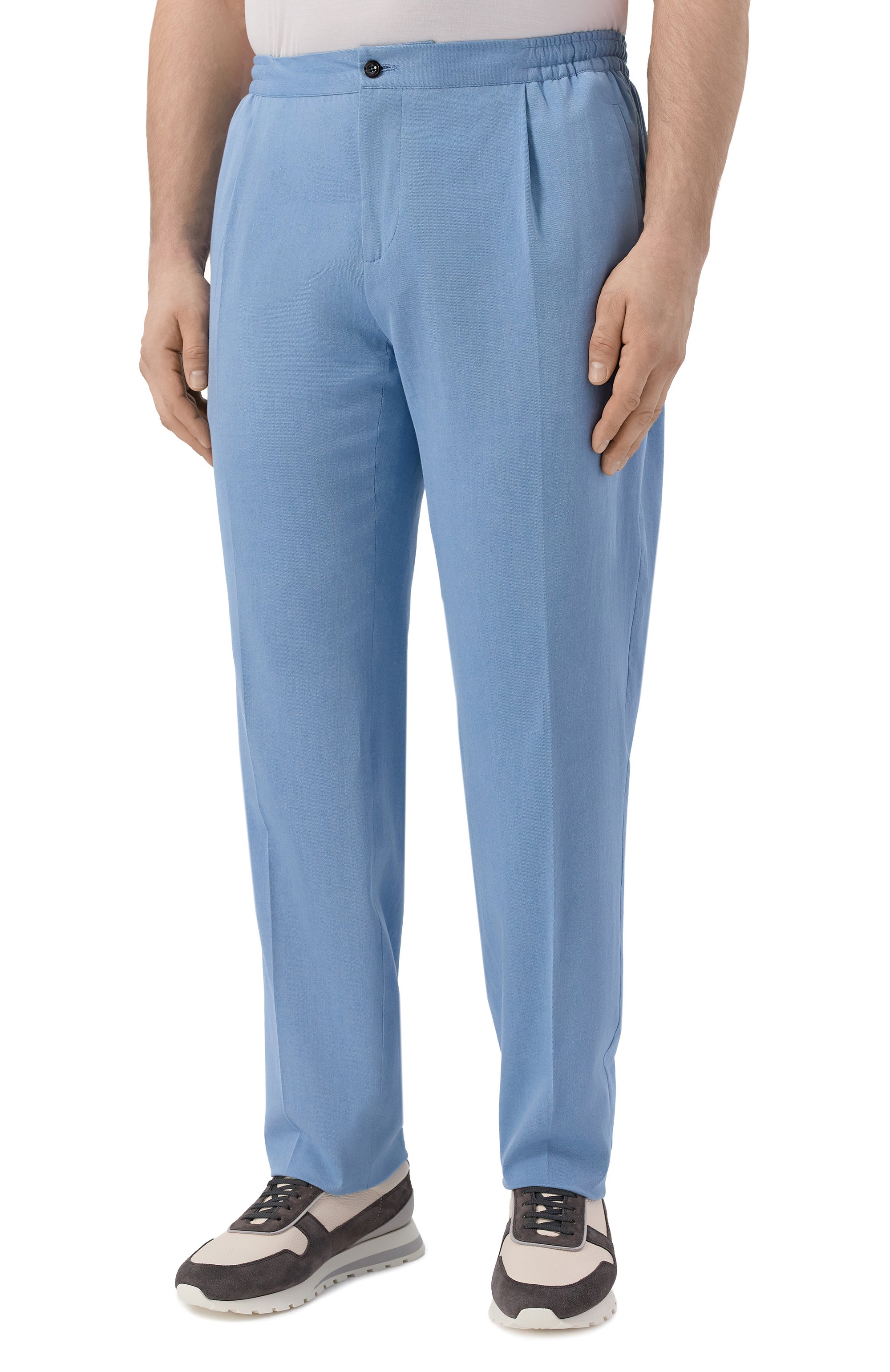 Хлопковые брюки KITON, арт. UPN01H0969503, фото 3