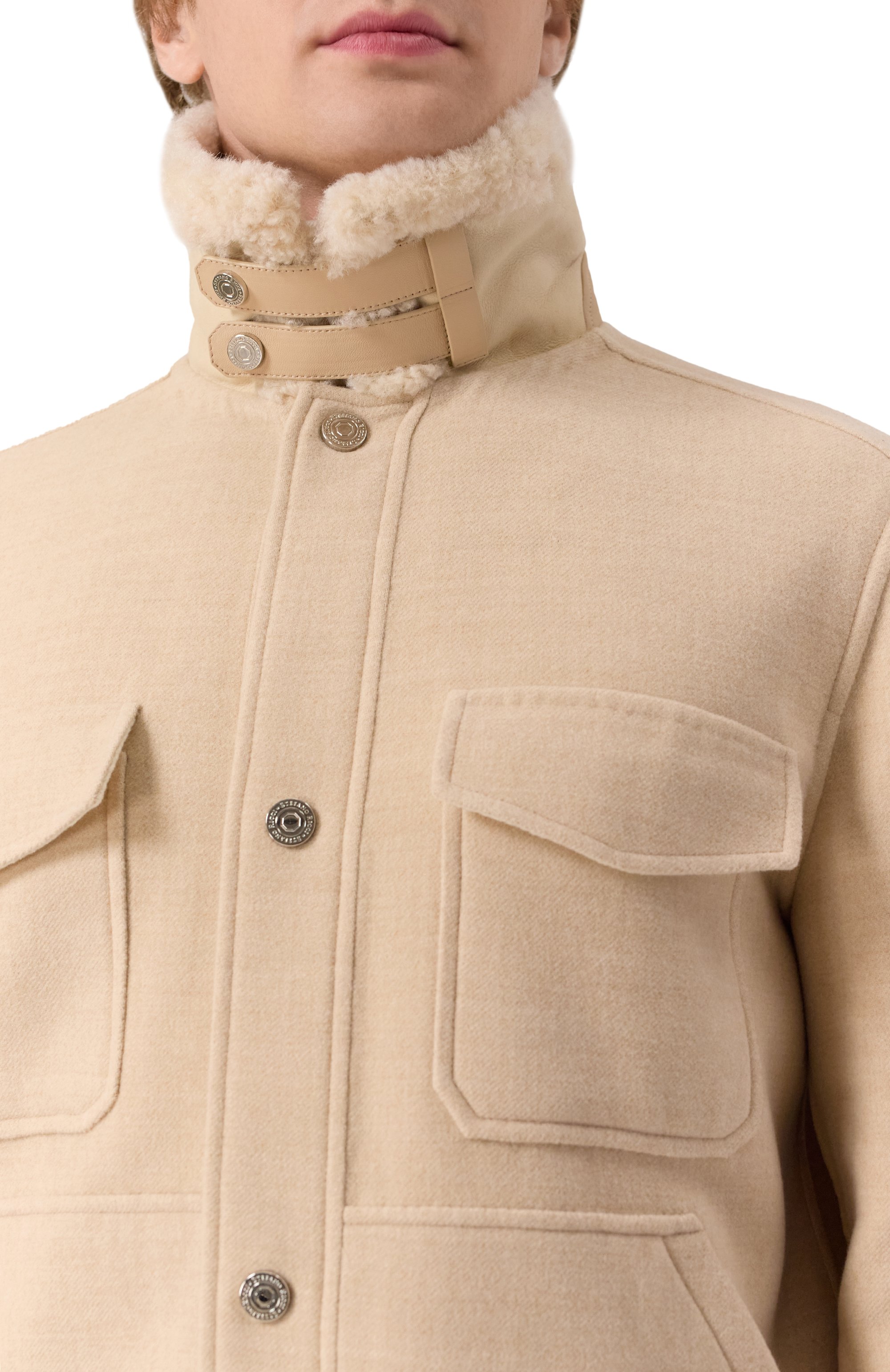 Шерстяная куртка STEFANO RICCI, арт. M7J5300040/W0001P, фото 5