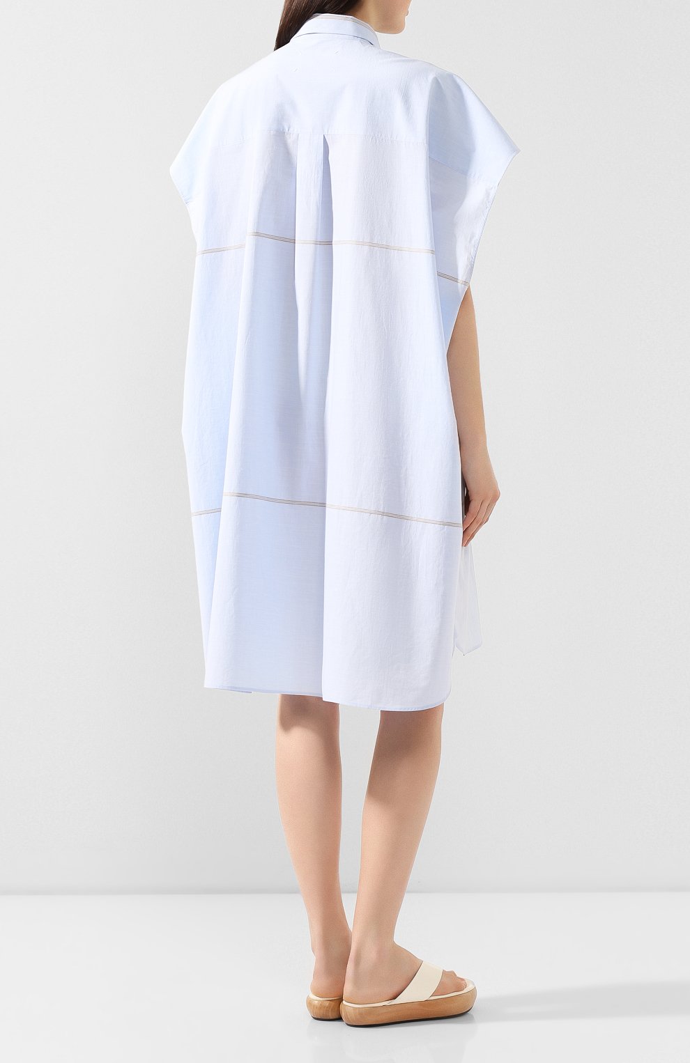 Хлопковое платье MAISON MARGIELA, арт. S51DL0336/S52564, фото 4