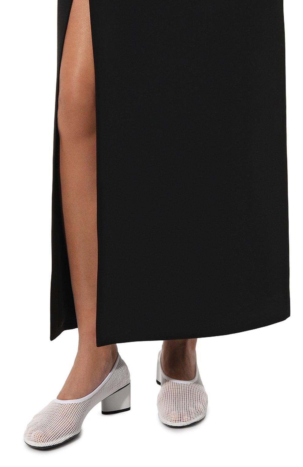 Текстильные туфли flex BOTTEGA VENETA белого цвета по цене 75200 руб., арт. 689995/V1NX1, фото 3 Текстильные туфли flex BOTTEGA VENETA, арт. 689995/V1NX1, фото 3