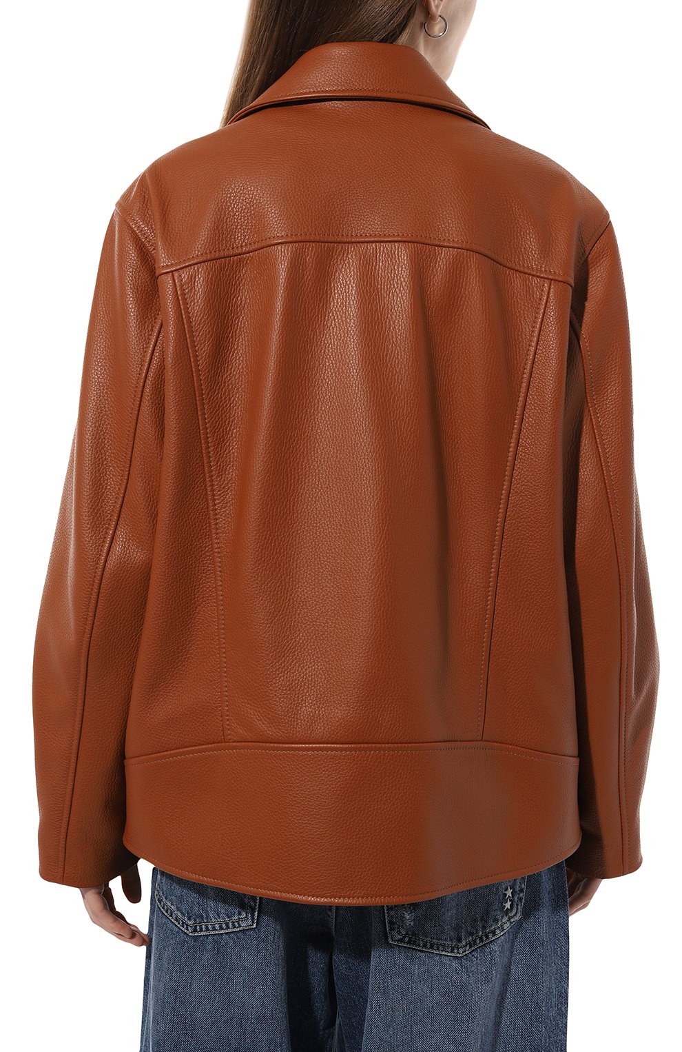 Кожаная куртка MASLOV, арт. SMW99, фото 4