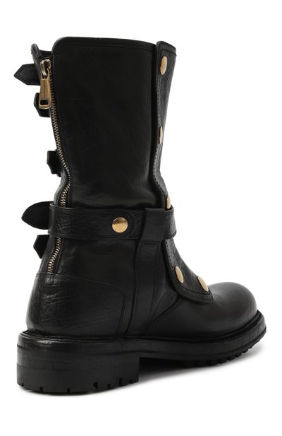 Кожаные сапоги DOLCE & GABBANA, арт. A70163/AW352, фото 5