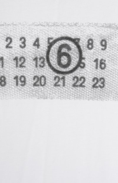 Хлопковая футболка MM6, арт. M60803/MM02Y, фото 3