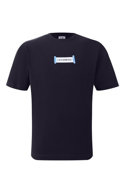 Мужская хлопковая футболка C.P. COMPANY, арт. 18CMTS148A006586W