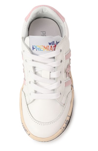 Кожаные кеды wally PREMIATA WILL BE, арт. 28319427/WALLY/20-26, фото 4