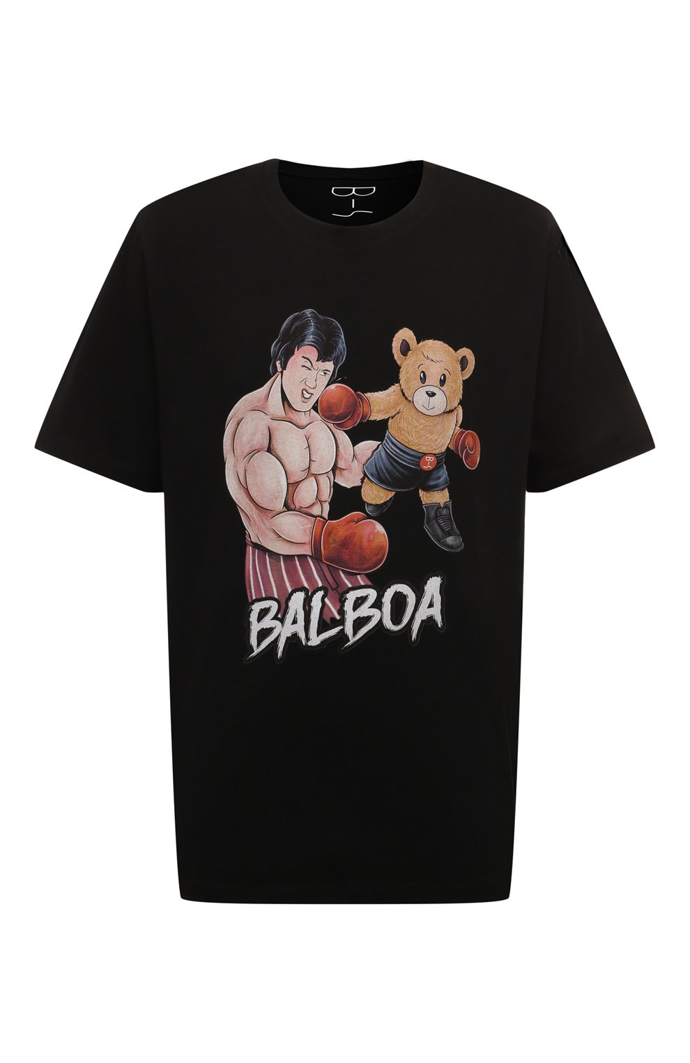 Хлопковая футболка BISIBIGLIO, арт. TEDDY VS R0CKY, фото 1