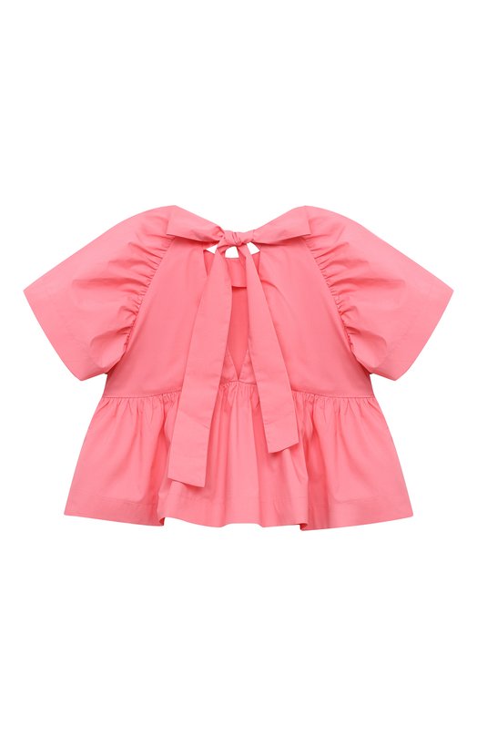 Хлопковая блузка Unlabel Розовый, фото 2